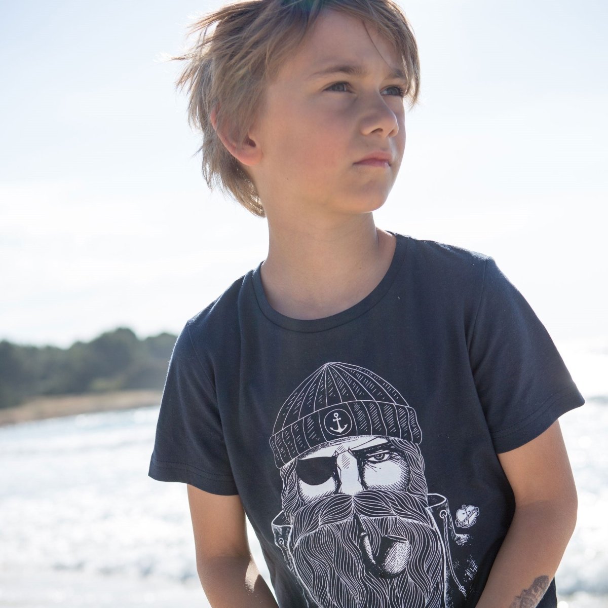 Kinder T - Shirt Blue Sailor - Ankerherz Verlag