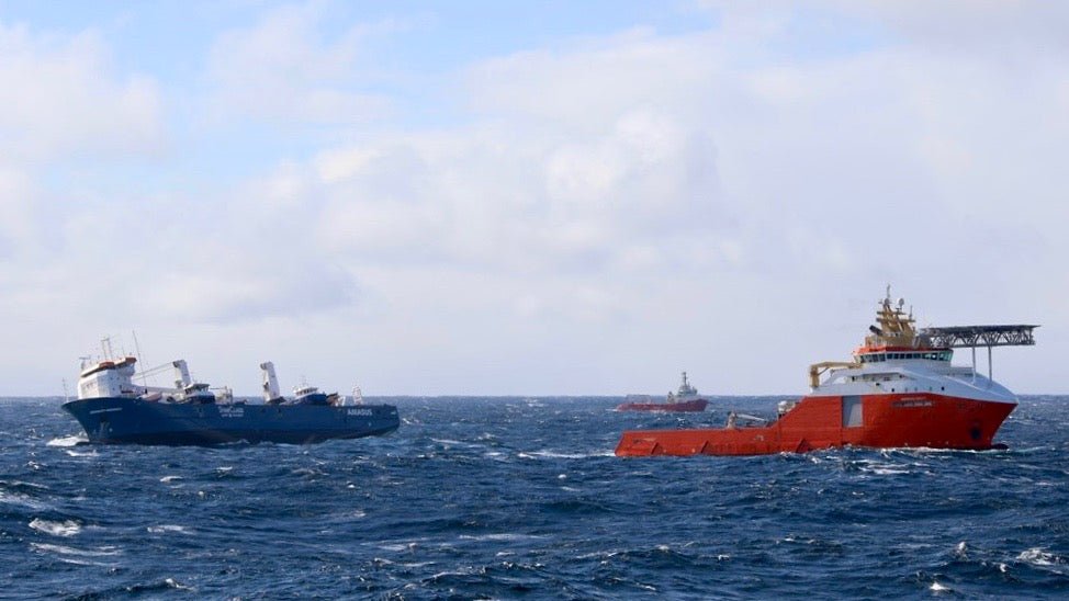 Nordmeer: Bergung des Frachters vor Norwegen verzögert sich - Ankerherz Verlag