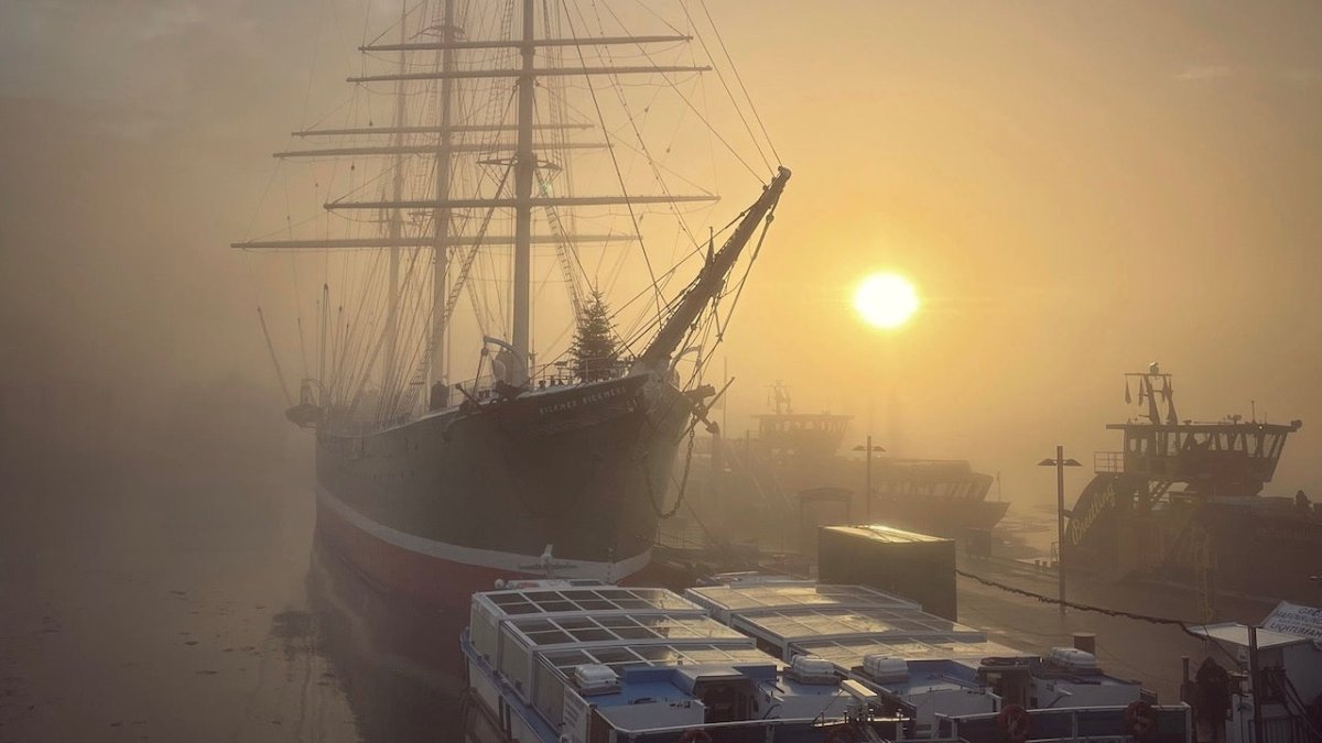 Tannenbäume für Seeleute: Weihnachtszeit im Hamburger Hafen - Ankerherz Verlag