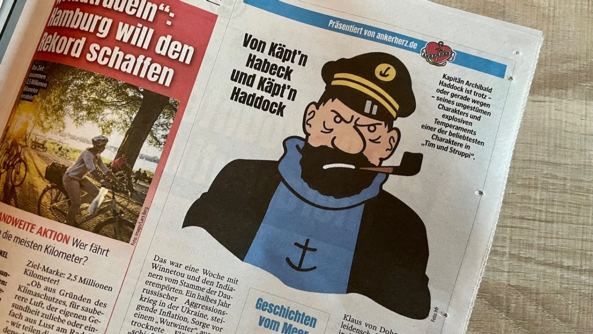 Wann geht es wohl Käpt´n Haddock an den Kragen? - Ankerherz Verlag
