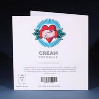 Klappkarte Segelschiff & Kraken — The Sailor's Story | Cream Cornwall