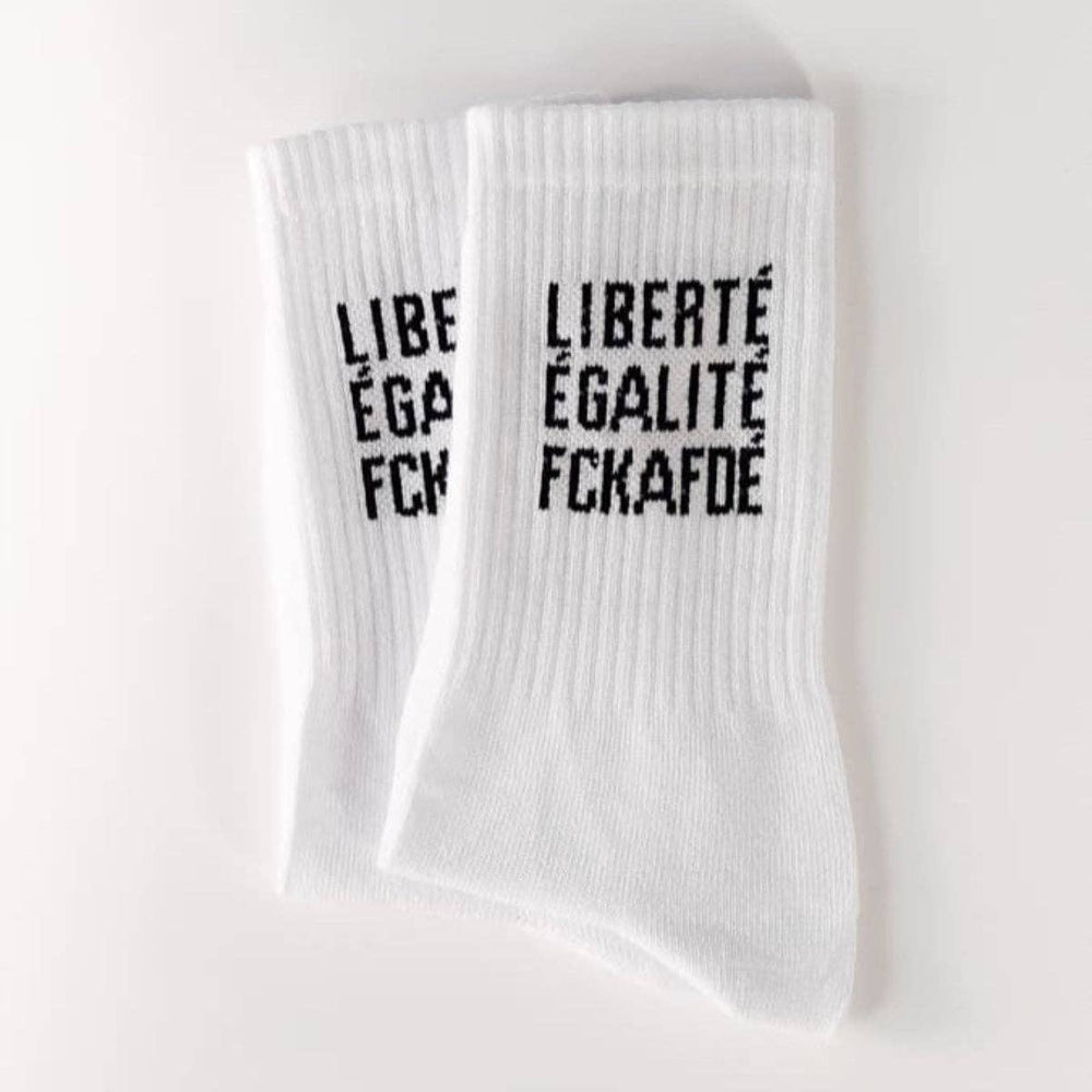 FCK AFDE Statement Socken - white