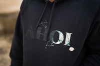 Kapuzenpullover AHOI Navy | ankerherz.de
