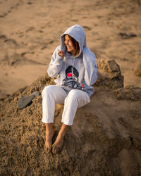 Kapuzenpullover Seemann pink - Ankerherz Verlag