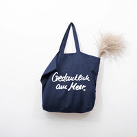 Strandtasche Gedanklich am Meer | ankerherz.de