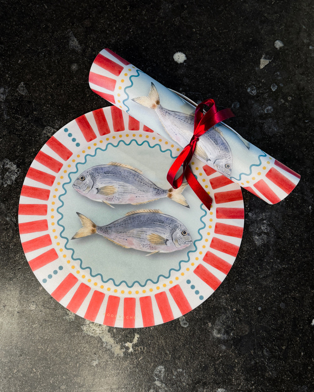 Vinyl-Tischset Fische | ankerherz.de