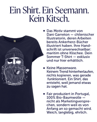 Frauen T-Shirt Blue Sailor