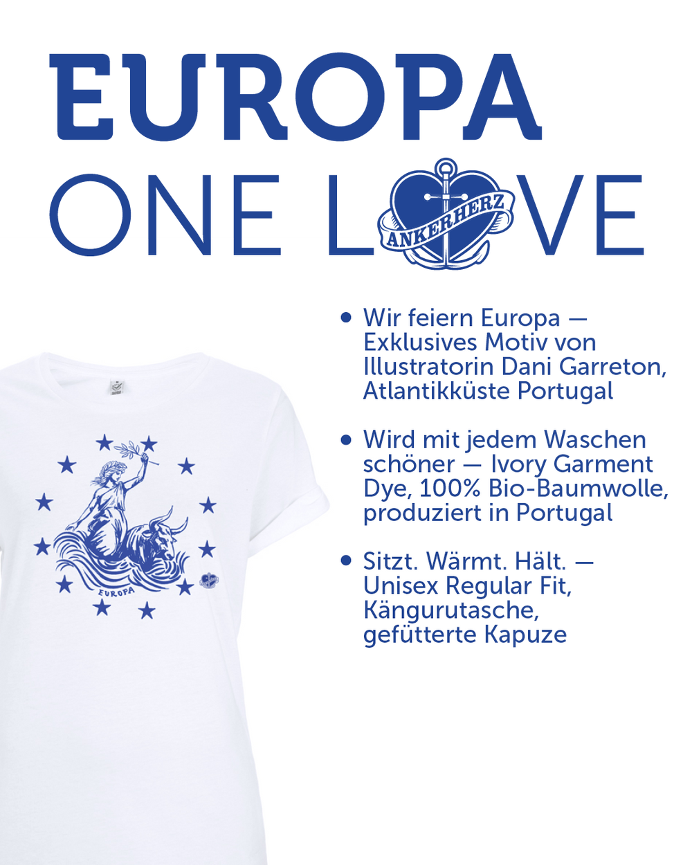 Frauen T-Shirt EUROPA