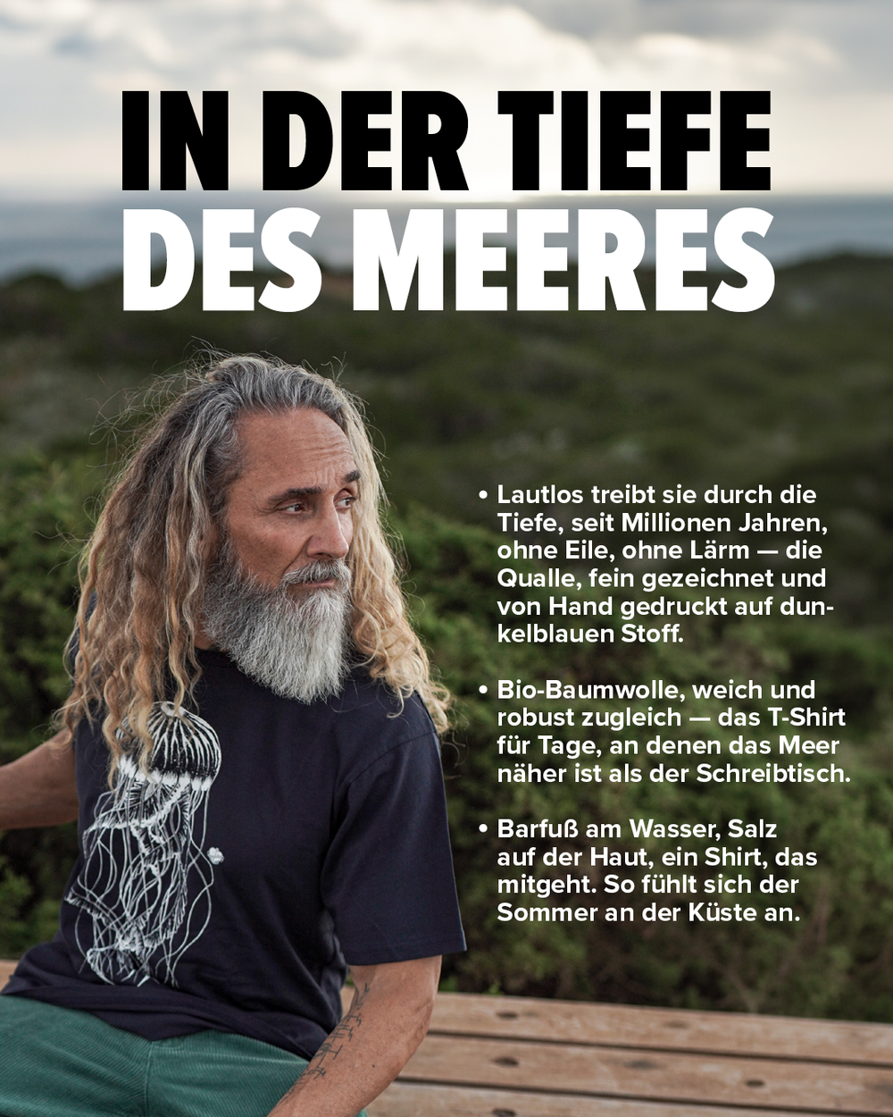 T-Shirt Qualle