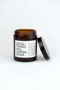Duftkerze Good things  Rosmarin x Lavendel