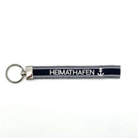 HEIMATHAFEN ⚓️ Schlüsselanhänger gewebt  bestickt