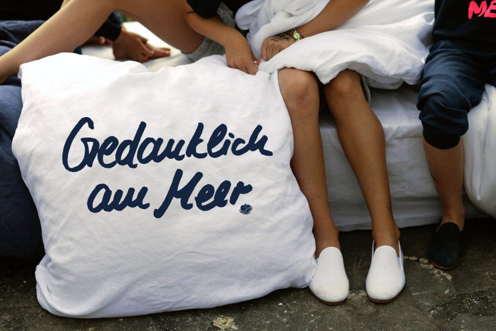 Bettwäsche Gedanklich am Meer - verschiedene Größen - Ankerherz Verlag