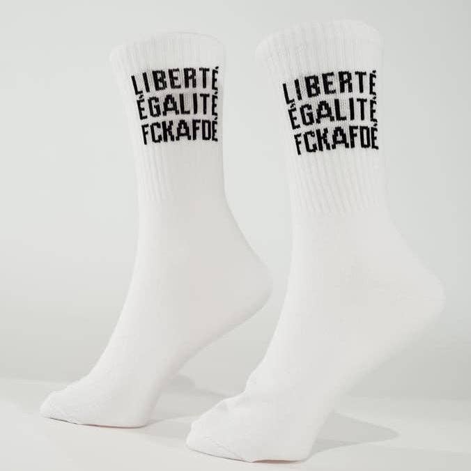 FCK AFDE Statement Socken - white