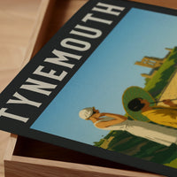 Vintage Tynemouth Poster