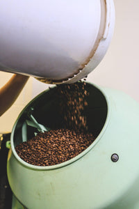 Skellig Island Coffee – Detailansicht Label mit Röstereiangabe Wicklow, Irland
