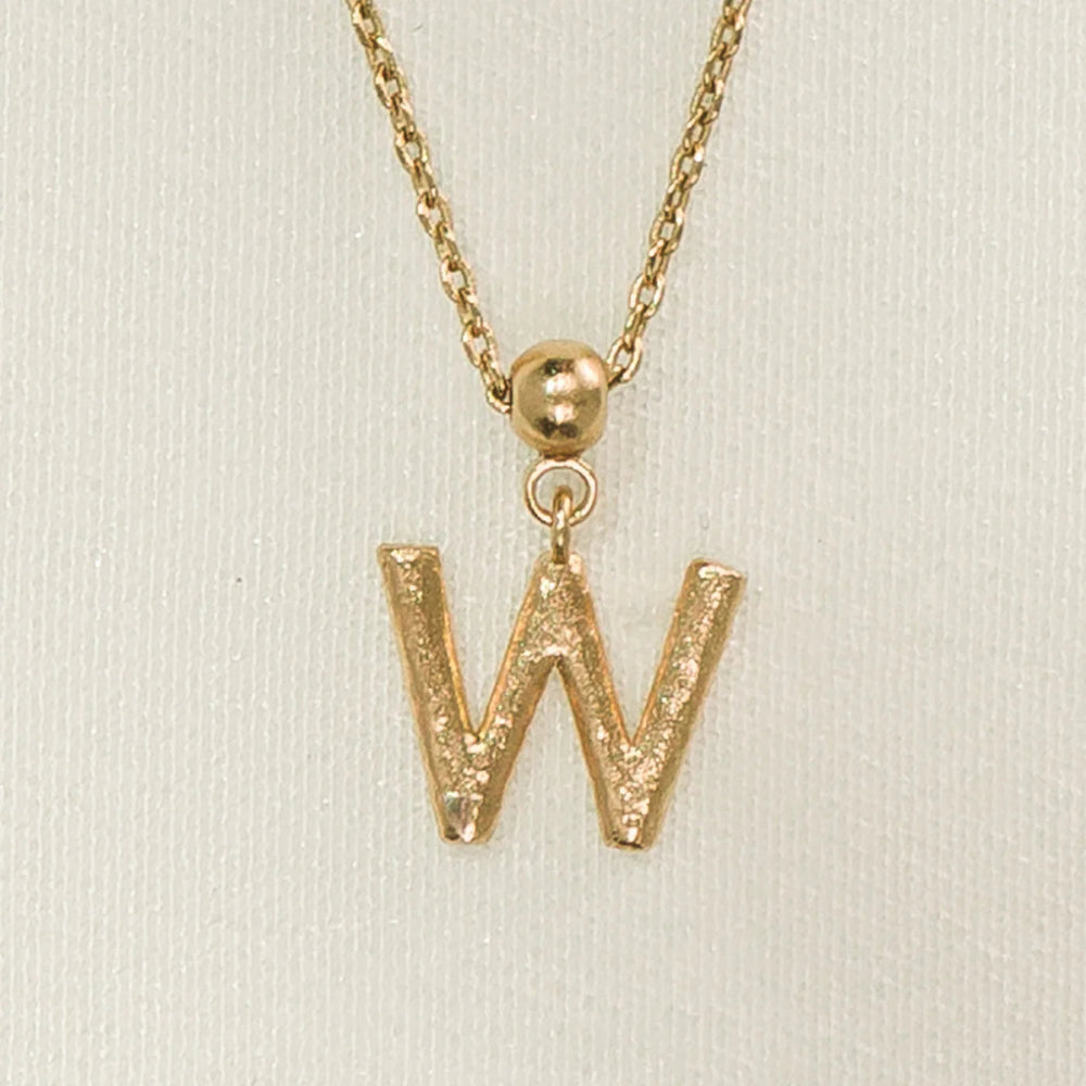 Vergoldete Buchstaben- Charms - Ankerherz Verlag
